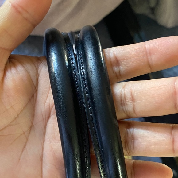 Burberry Tan and Black Plaid Satchel  authentic Burberry bag - Picture 9 of 13